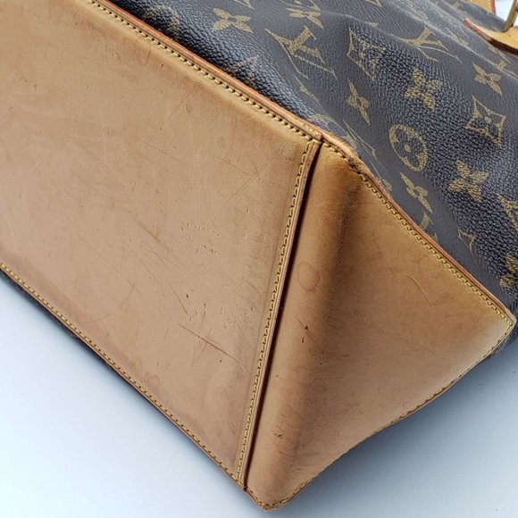 100% Authentic Louis Vuitton Cabas Mezzo Browns Monogram Tote Bag - Picture 8 of 16